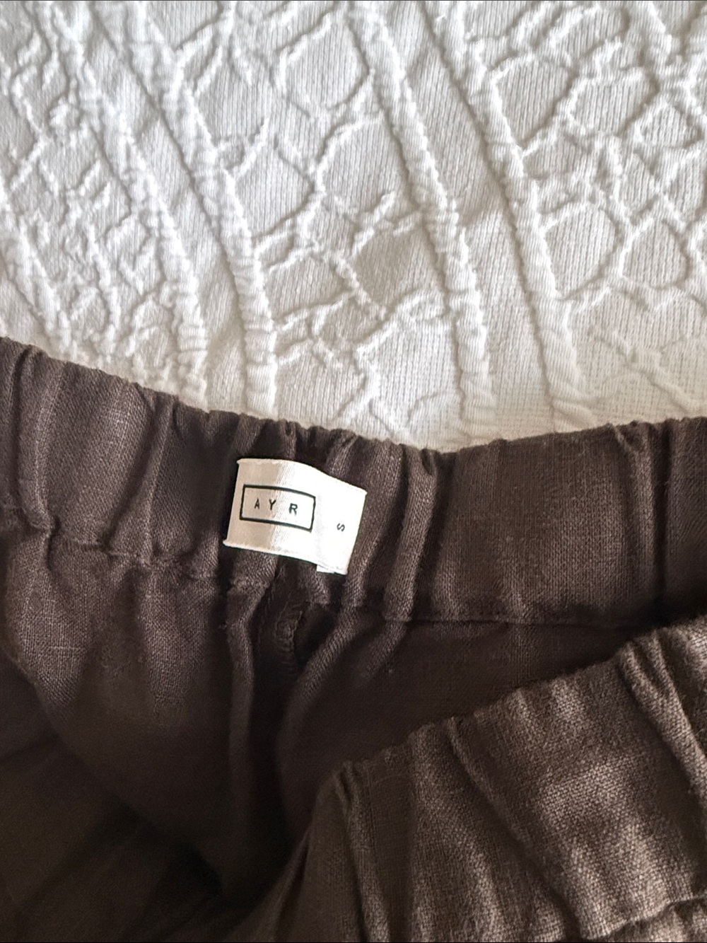 AYR 100% linen pants Small - Picture 3 of 7